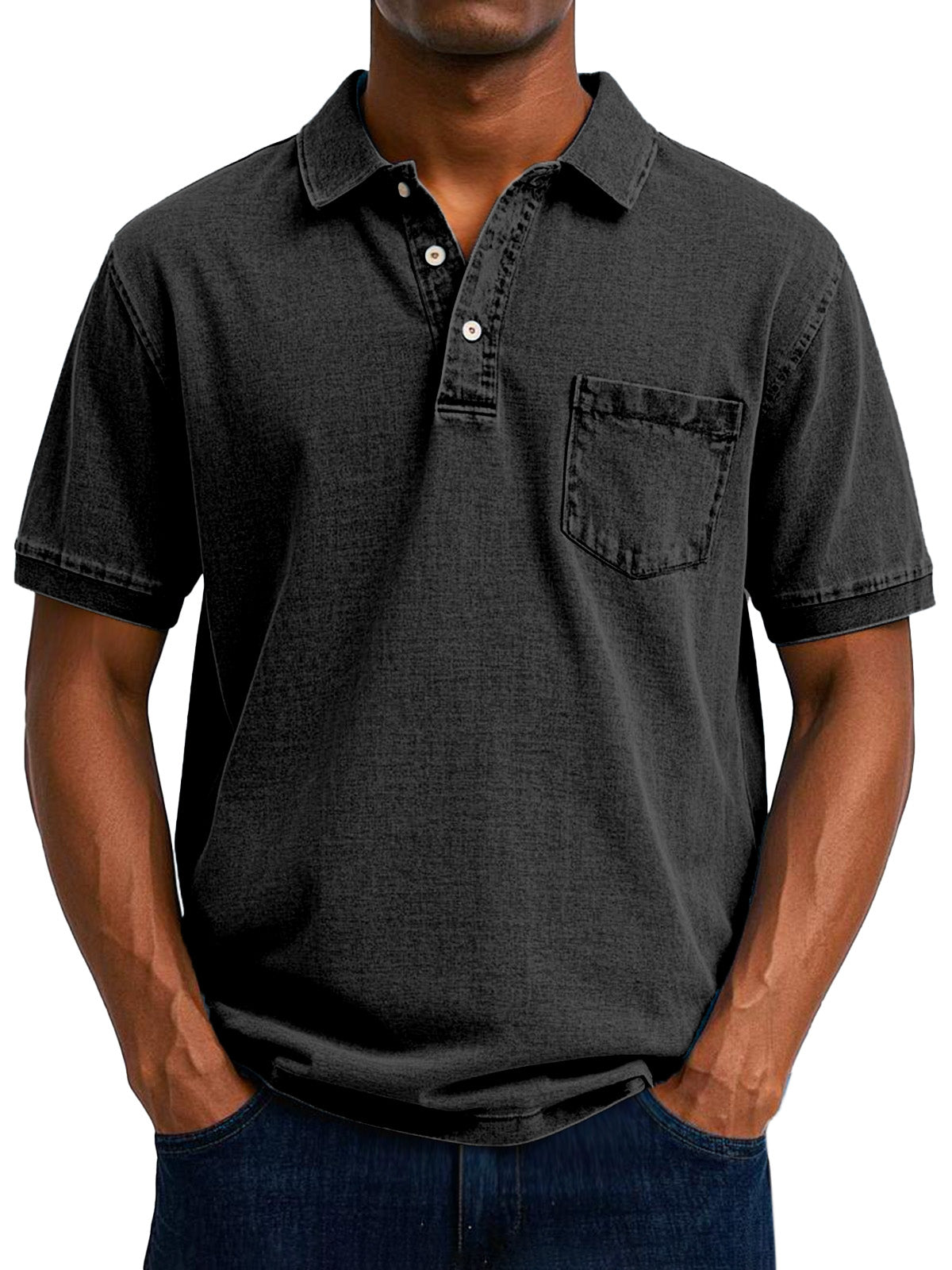 Azel | Camisa Polo Vintage Casual para Hombre