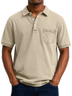 Azel | Camisa Polo Vintage Casual para Hombre
