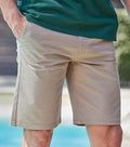 Bermuda Hombre algodón Beige