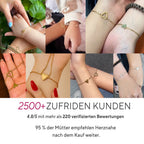 Pulseras con corazones para madre e hija