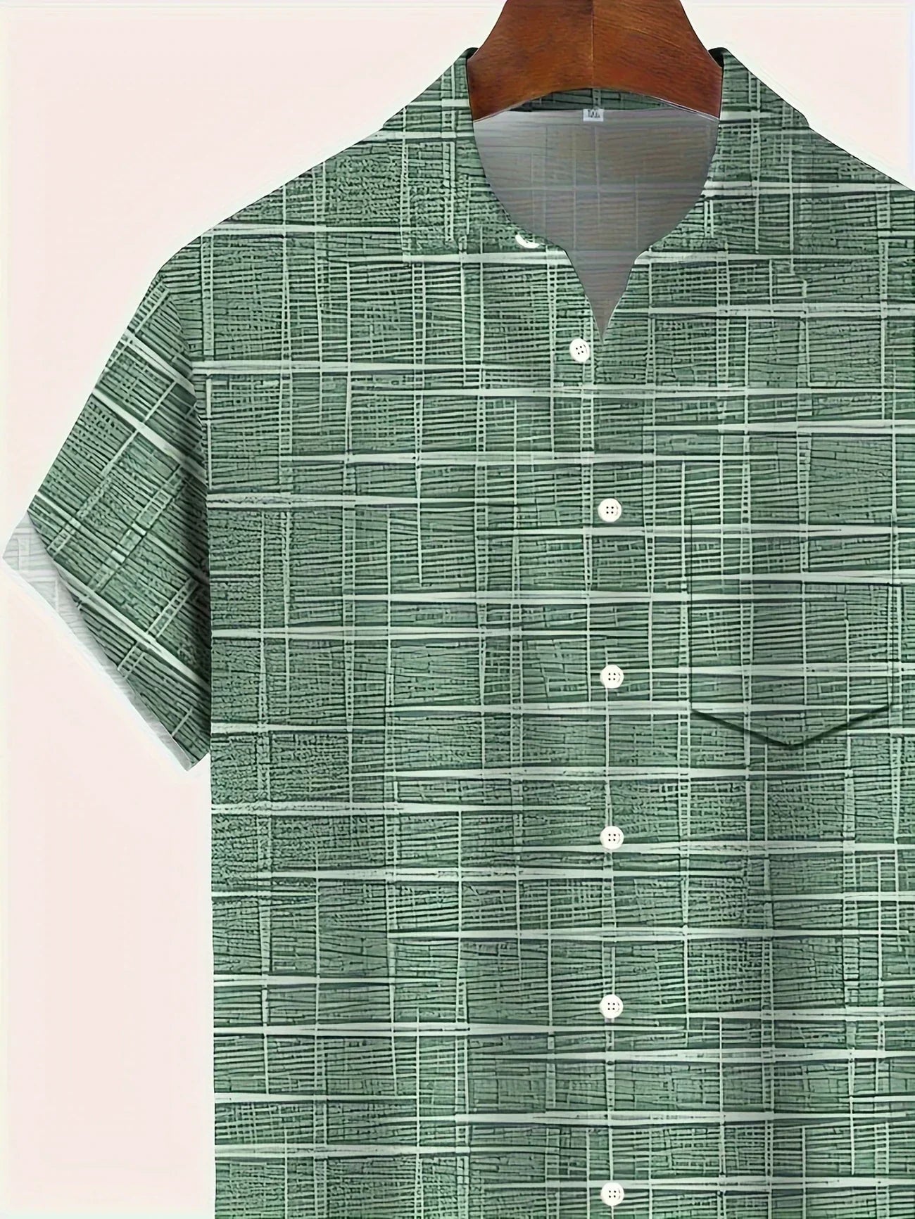 Azel | Camisa elegante de rayas y cuadros