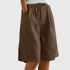 Victorielle Nova | Shorts Amplios Cintura Elástica Marie
