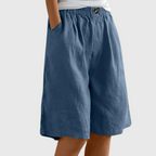 Victorielle Nova | Shorts Amplios Cintura Elástica Marie