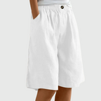 Victorielle Nova | Shorts Amplios Cintura Elástica Marie