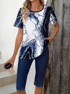 CONJUNTO ESTAMPADO PARA MUJER