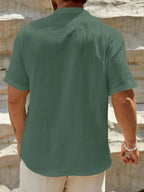 Azel | Camisa de verano elegante con cuello alto