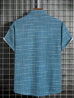 Azel | Camisa elegante de rayas y cuadros