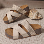 Jada | Sandalias ortopédicas de cuero fabricadas con materiales de alta calidad