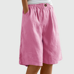 Victorielle Nova | Shorts Amplios Cintura Elástica Marie