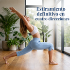 Pantalones de yoga elegantes con efecto moldeador