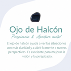 Pulsera «Ángel de la guarda» con ojo de halcón