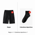 Pantalones cortos deportivos de secado rápido para hombre
