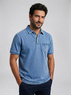 Azel | Camisa Polo Vintage Casual para Hombre