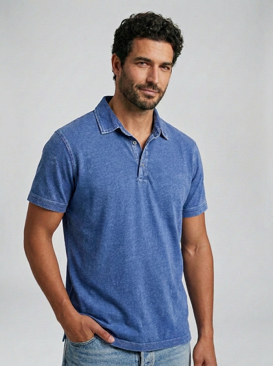 Azel | Polo con cuello para hombres