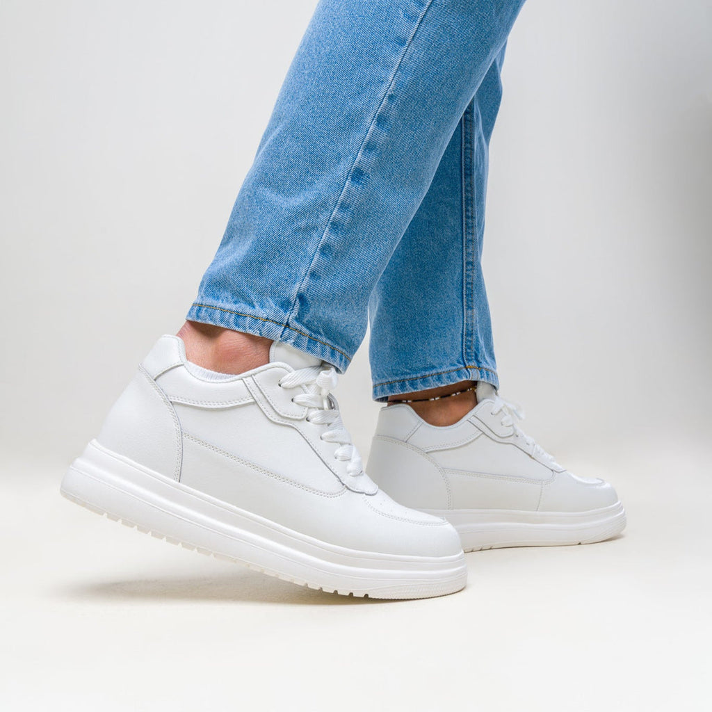 ELEVATESHOES BLANCOS ELEGANTES