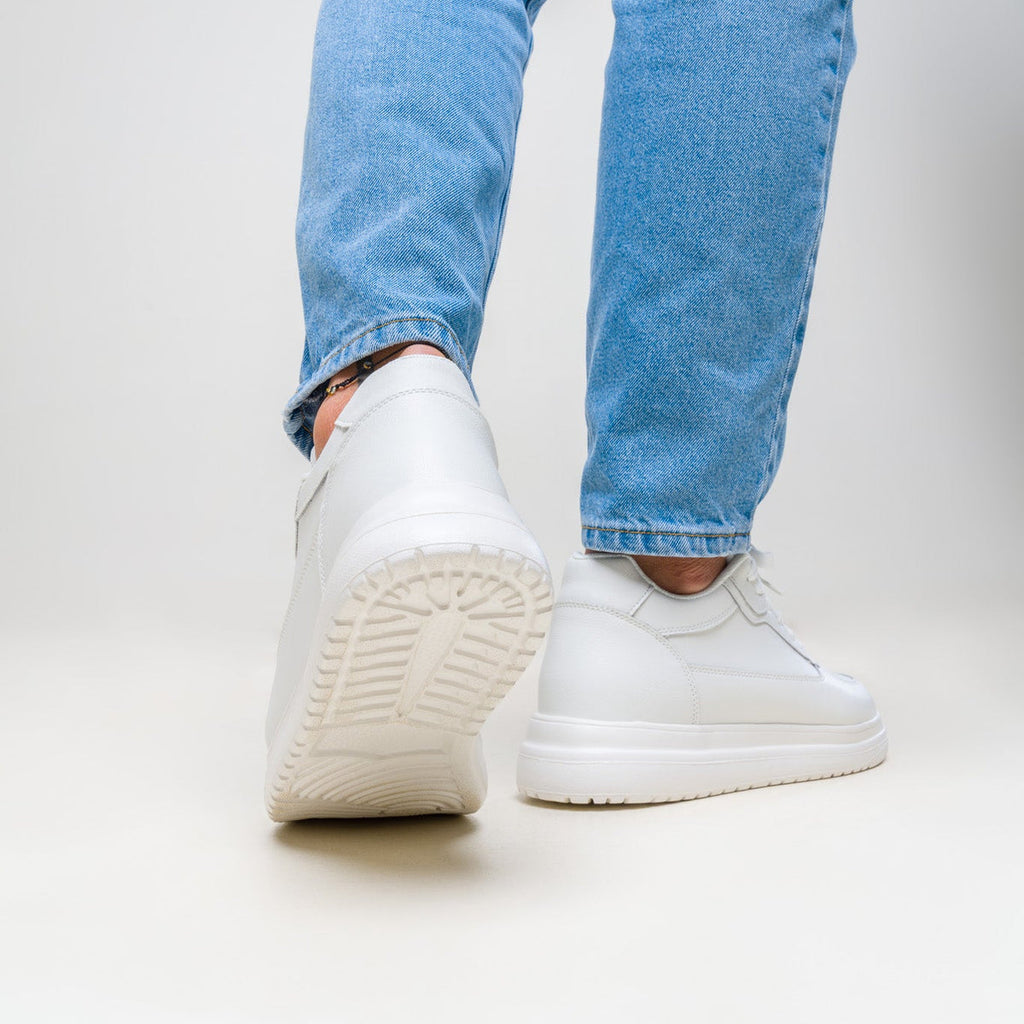 ELEVATESHOES BLANCOS ELEGANTES