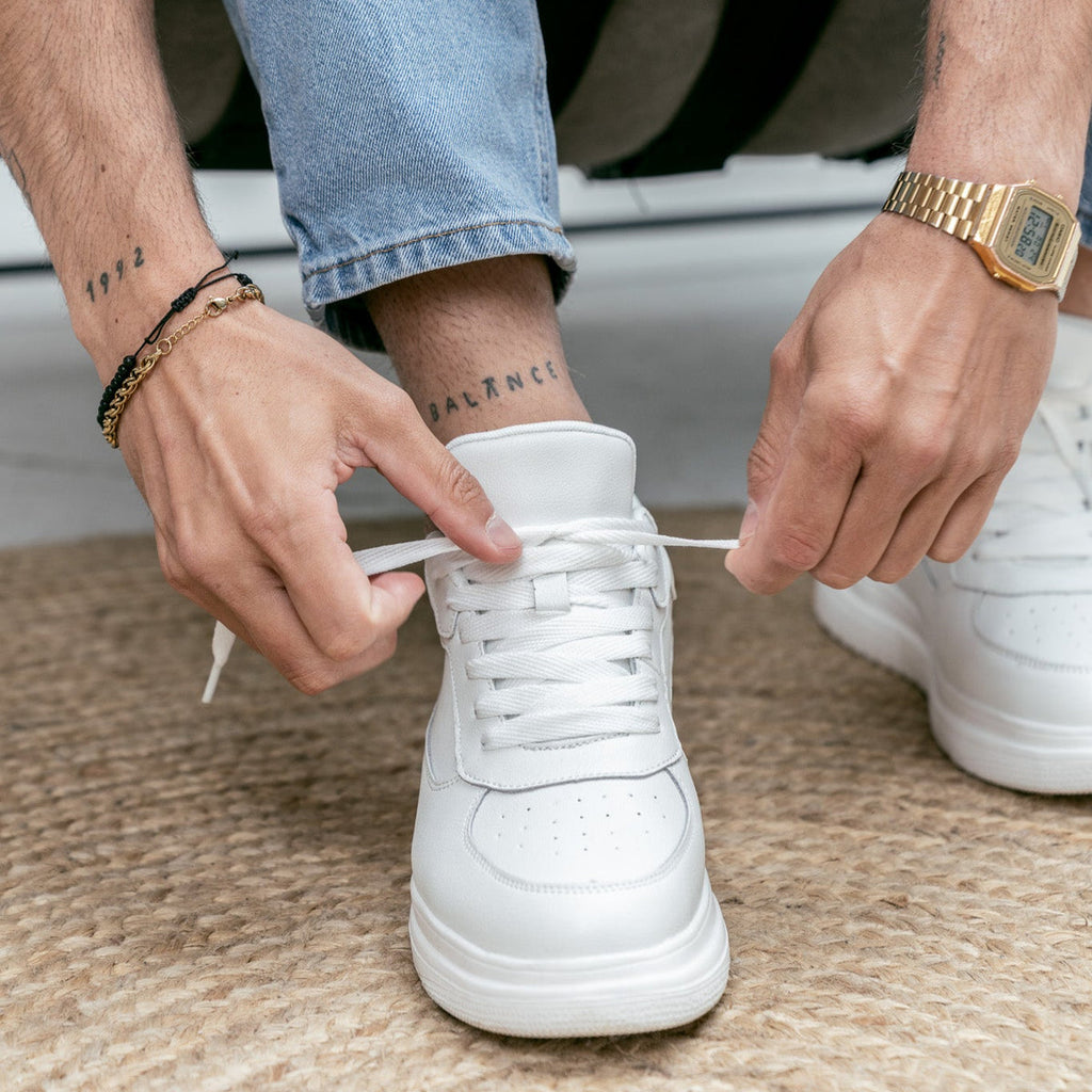 ELEVATESHOES BLANCOS ELEGANTES