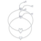 Pulseras con corazones para madre e hija