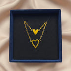 Pulseras con corazones para madre e hija