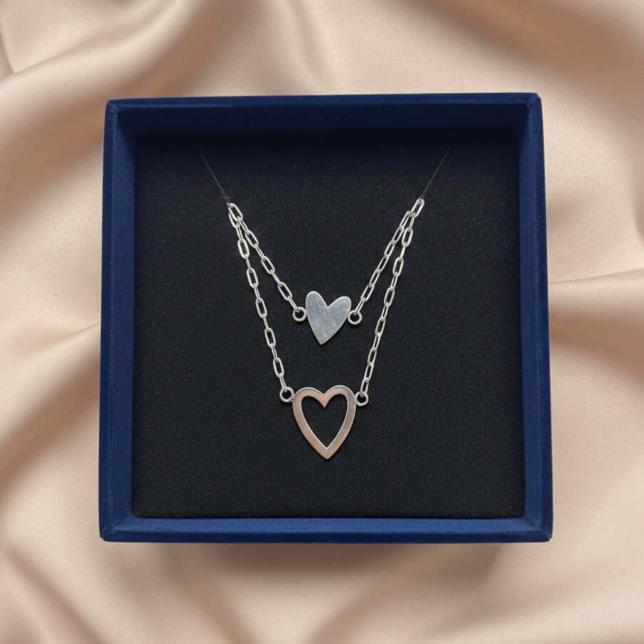 Pulseras con corazones para madre e hija