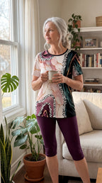 CONJUNTO ESTAMPADO PARA MUJER