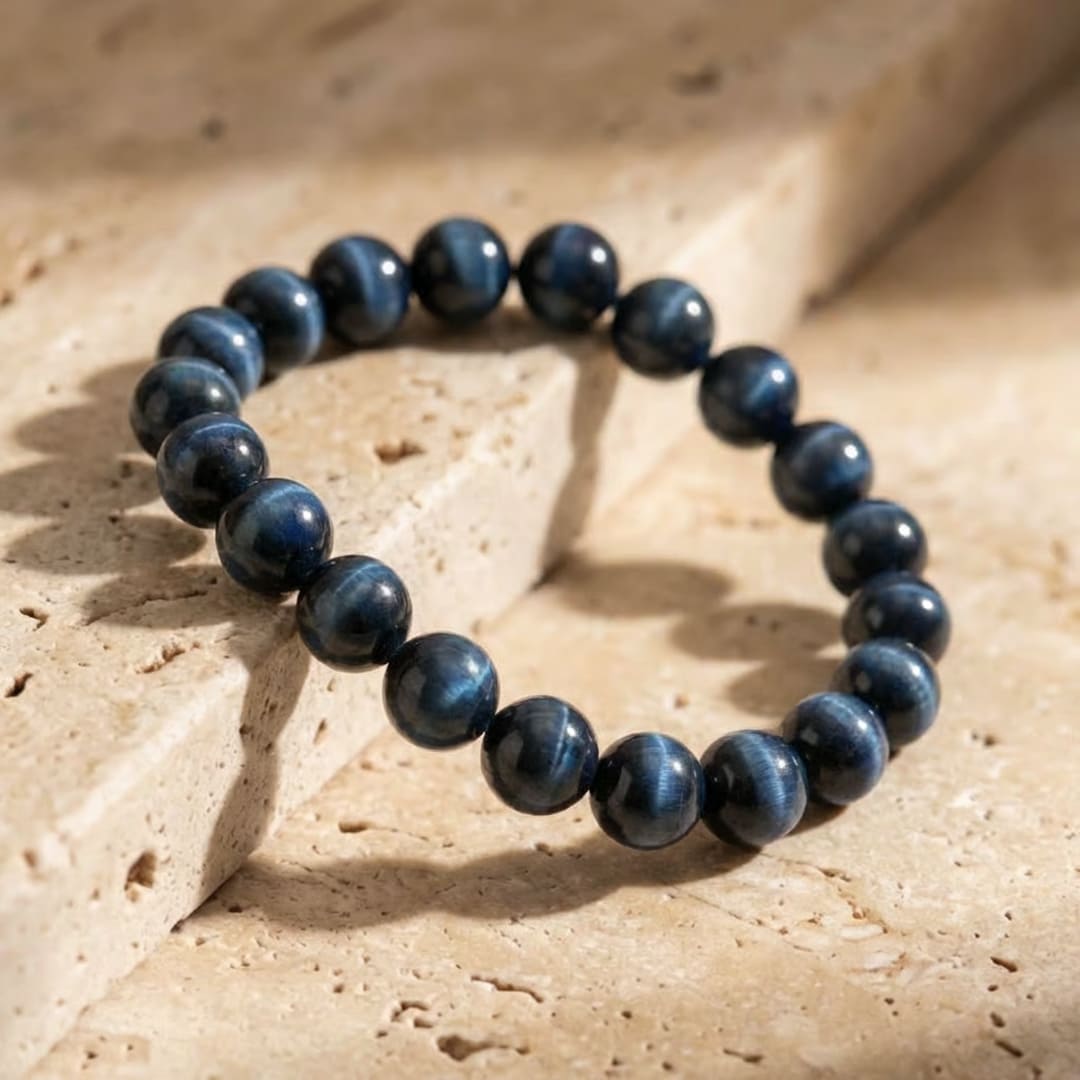 Pulsera «Ángel de la guarda» con ojo de halcón