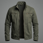 Victorielle Nova | Chaqueta vintage de algodón con cierre de cremallera