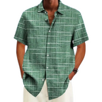 Azel | Camisa elegante de rayas y cuadros