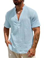 Azel | Camisa de verano elegante con cuello alto