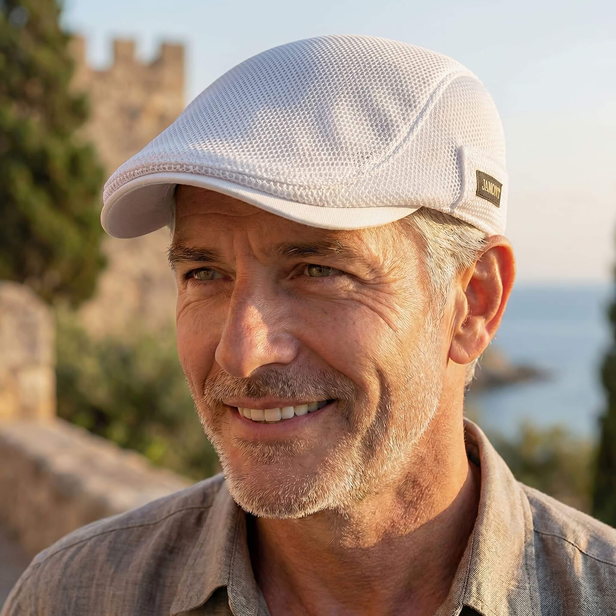 MeshCap | Gorra plana casual para hombres
