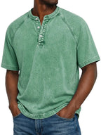 Lukas | Camisa vintage con botones para hombre
