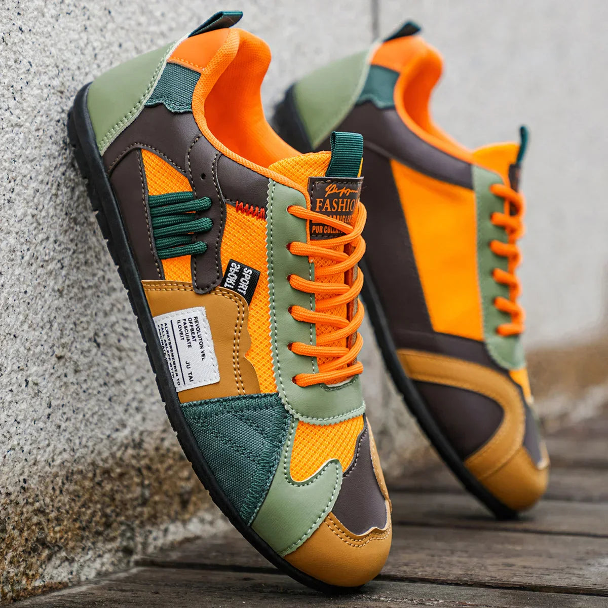 Varel | Sneakers retro coloridas