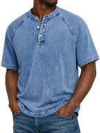 Lukas | Camisa vintage con botones para hombre