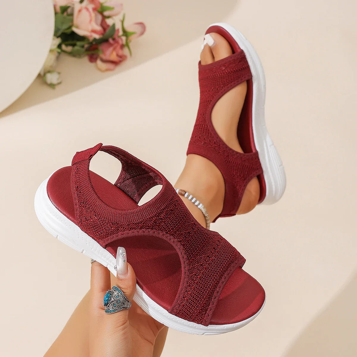 Brezza Sandalias Transpirables