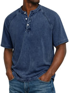 Lukas | Camisa vintage con botones para hombre