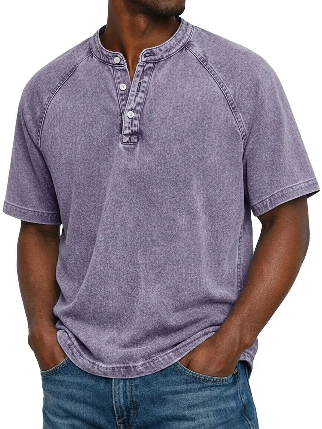 Lukas | Camisa vintage con botones para hombre