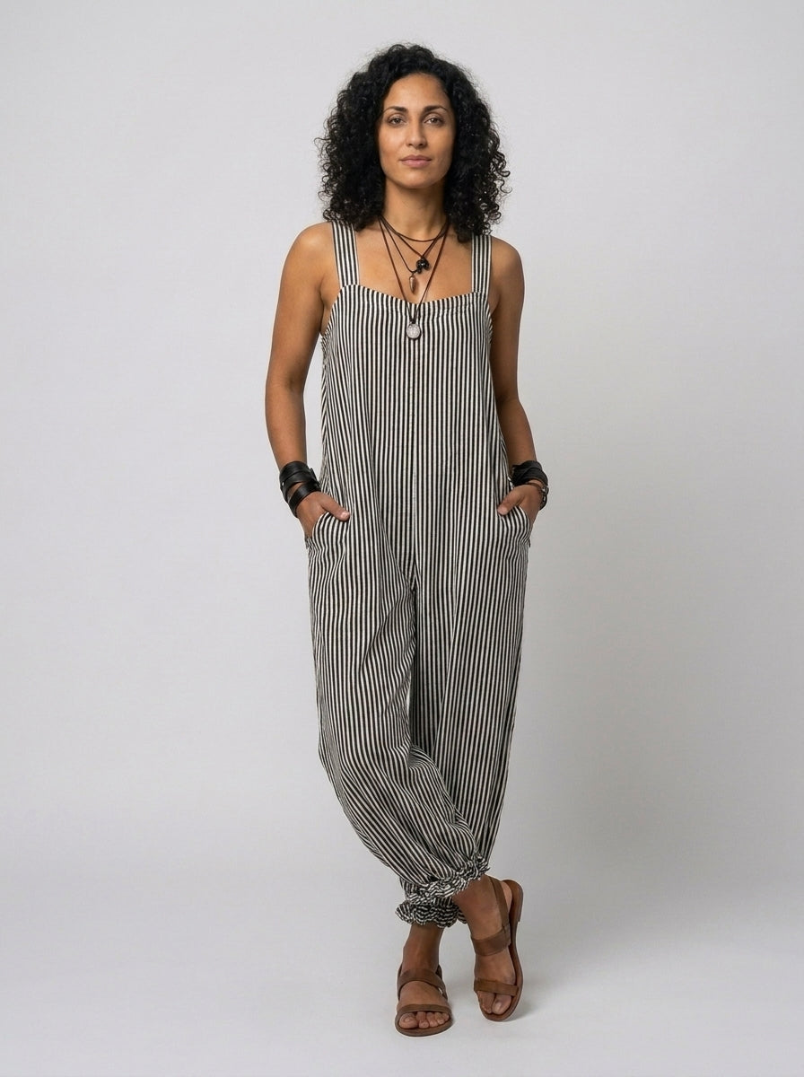 Elena | Mono Bohemio de Rayas