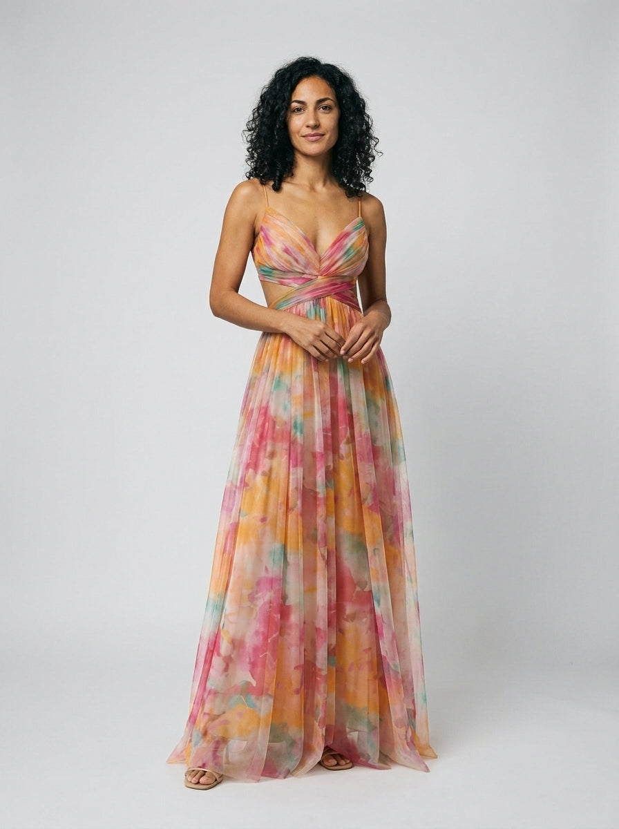 Lola | Vestido largo floral