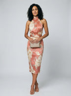 Marieta | Vestido elegante con cuello halter