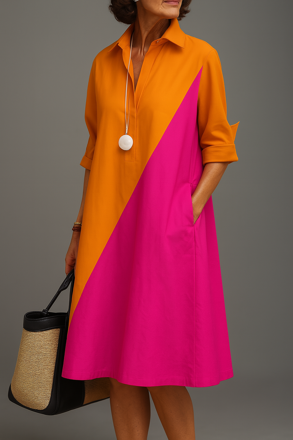 Sabrina | Cómodo vestido midi