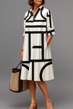 Annette | Elegante vestido midi