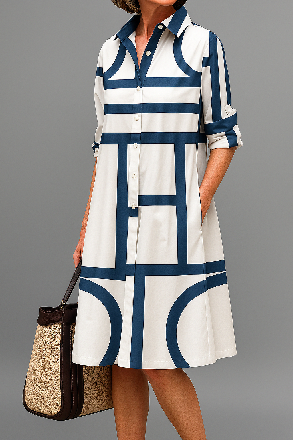 Sienna | Elegante Midi-Kleid