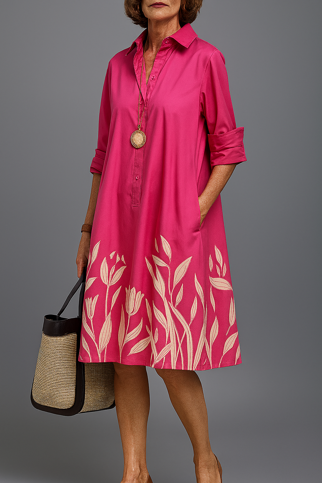 Annmarie | Cómodo vestido midi