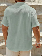 Azel | Camisa de verano elegante con cuello alto