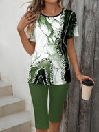 CONJUNTO ESTAMPADO PARA MUJER
