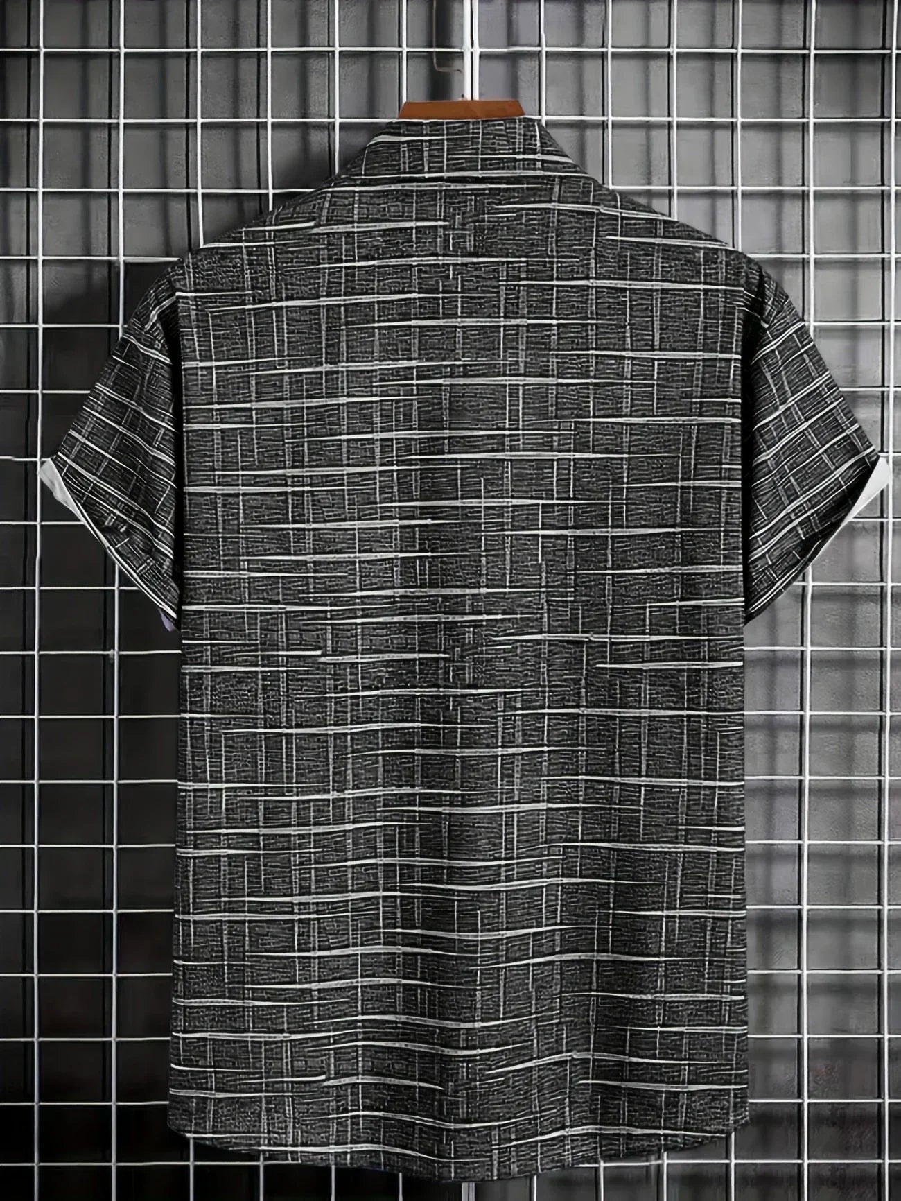 Azel | Camisa elegante de rayas y cuadros