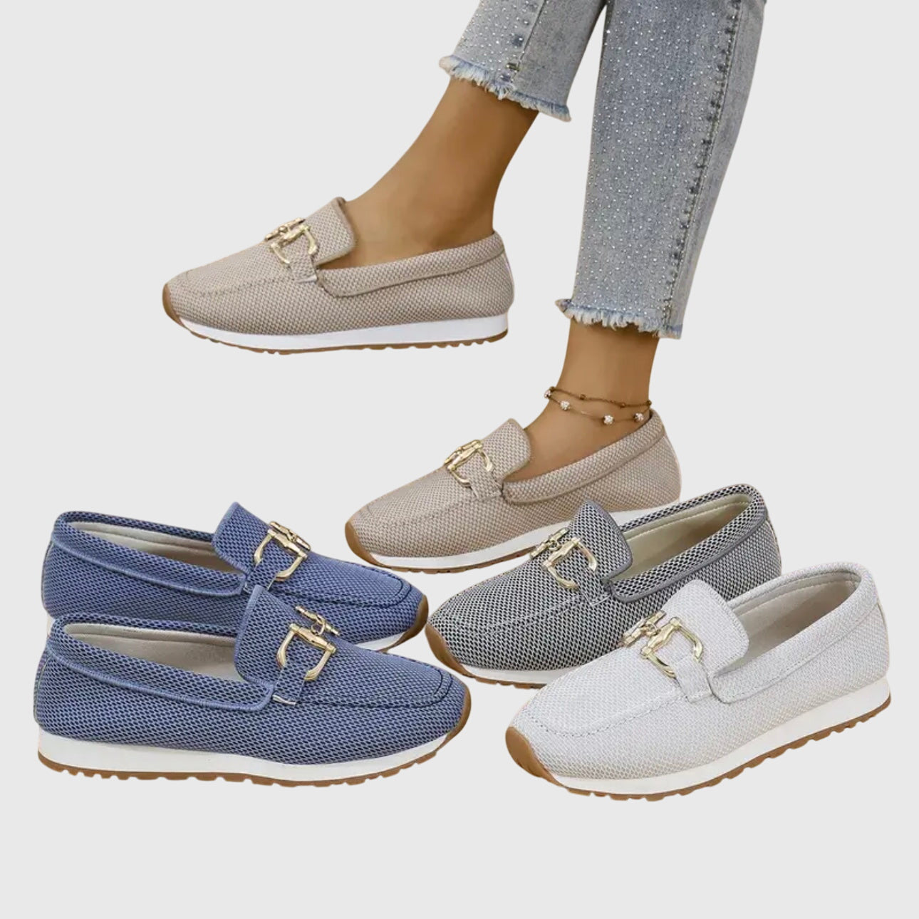 Mila, mocasín ortopédico Comfort