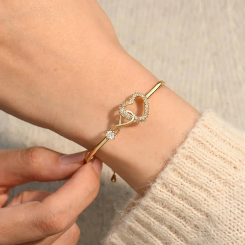 A Mi Hija - Pulsera Infinity Heart