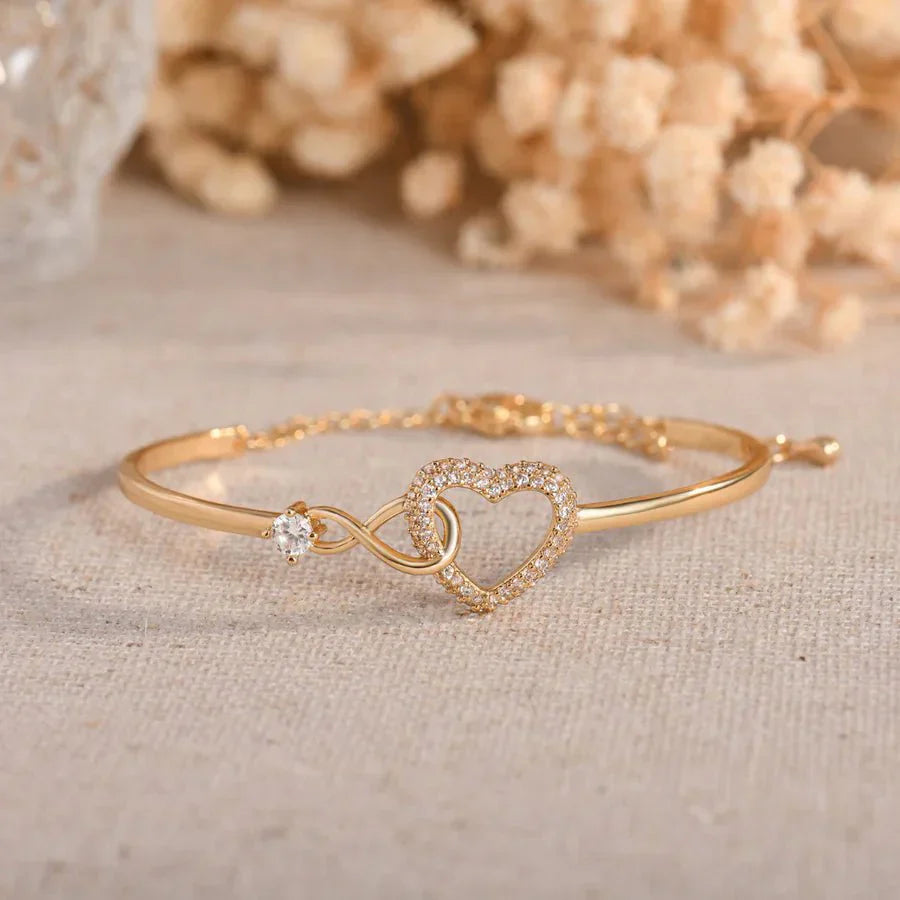 A Mi Hija - Pulsera Infinity Heart