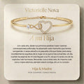 A Mi Hija - Pulsera Infinity Heart